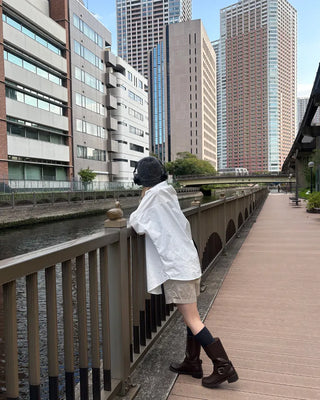 Vivid Overfit Long-Sleeve Shirt