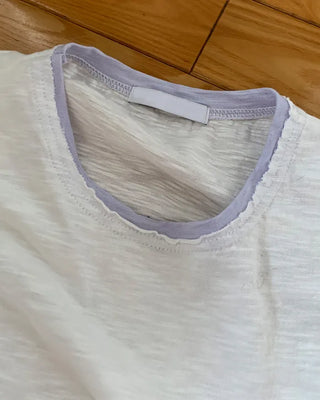 (Unisex) Slub Washed Short-Sleeve T-Shirt