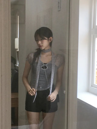 [Pelvic support pad included] Daily shorts