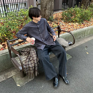 (Unisex) Daily Cotton Shirt