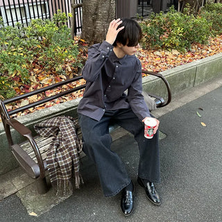 (Unisex) Daily Cotton Shirt