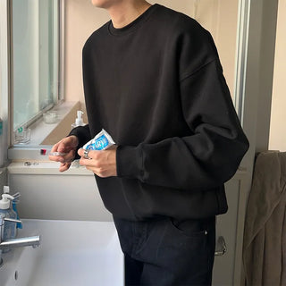 Oversized brushed sweatshirt