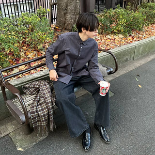 (Unisex) Daily Cotton Shirt