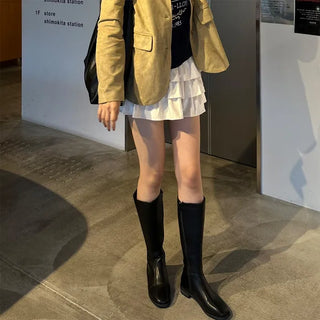 Tiered mini skirt