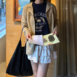 CREW Lettering Stitch Knit