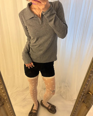 Johnny Color Slim Rayon Knit