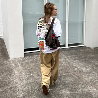 Unisex elasticated cotton pants