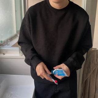 Oversized brushed sweatshirt