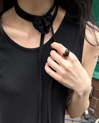 Heart Marble Ring