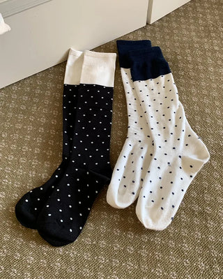 Polka dot socks