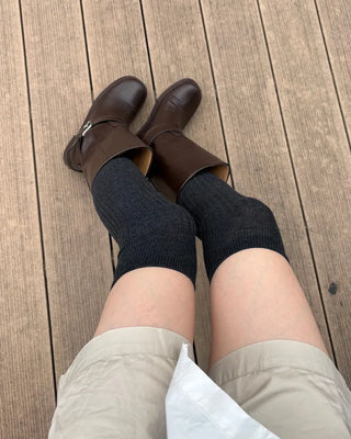 Ribbed Over-Knee Socks