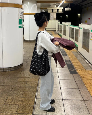 Eight-stitch raglan sweatshirt