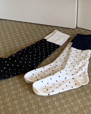 Polka dot socks