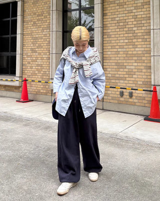 Vivid Overfit Long-Sleeve Shirt