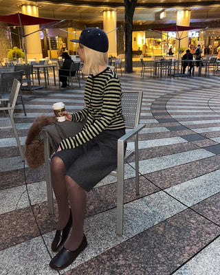 Ribbed Border Basic Fit Cardigan