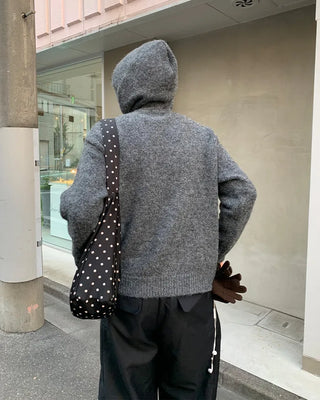 Wool Melange Simple Knit
