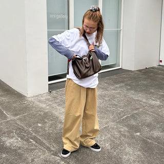 Unisex elasticated cotton pants