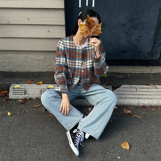Wide-fit denim pants