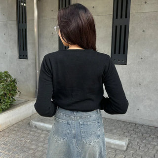 Cashmere Round Cardigan