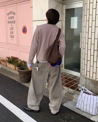 Colored Round Cardigan