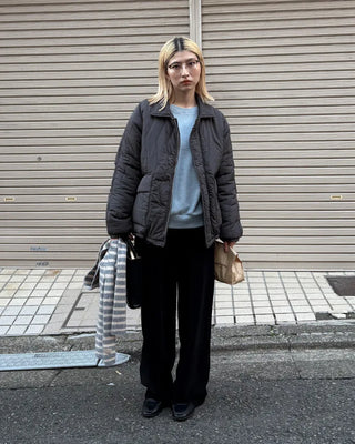 Drawstring waist velour pants