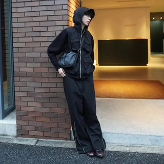 Zipper Carpenter Easy Pants