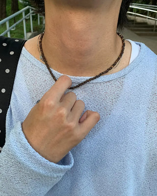 Bohemian point necklace