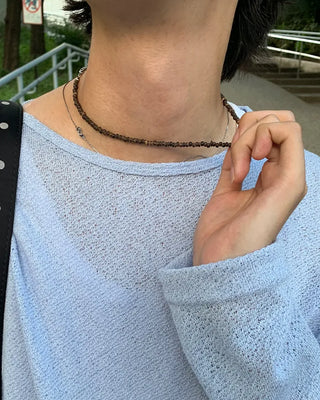 Bohemian point necklace