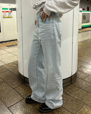 Straight Light Denim Jeans