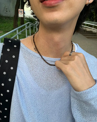 Bohemian point necklace