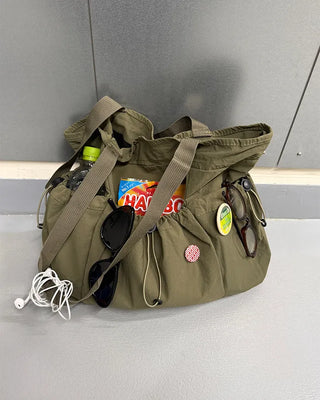 Soft String Shoulder Bag