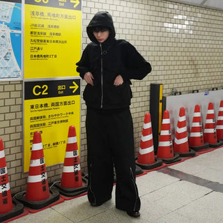 Zipper Carpenter Easy Pants