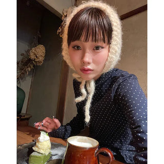 Knitted earmuffs