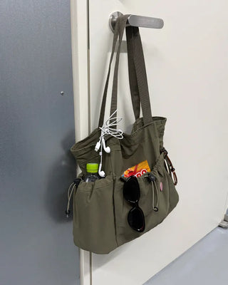 Soft String Shoulder Bag