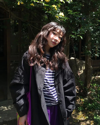 Raglan Shoulder Single Long Trench Coat