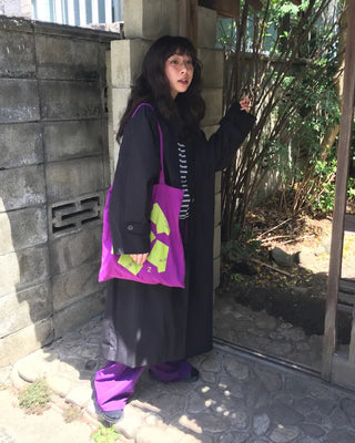 Raglan Shoulder Single Long Trench Coat