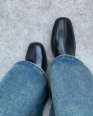 Slit Point Loafers