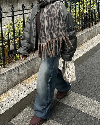(Unisex) Drop Shoulder Simple High Gauge Sweater
