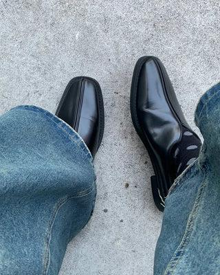 Slit Point Loafers