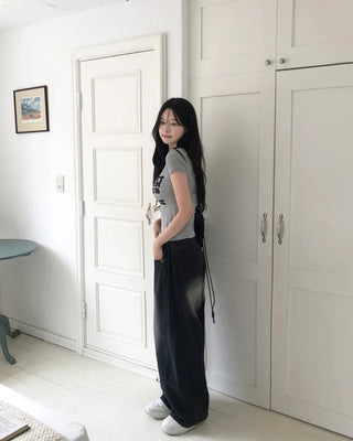 Slim Lifted Short-Sleeve T-Shirt