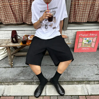 Faux leather loafers