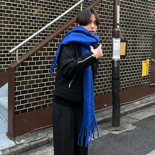 Basic Tassel Scarf