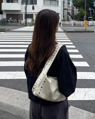 Stud Point Shoulder Bag