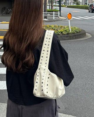 Stud Point Shoulder Bag