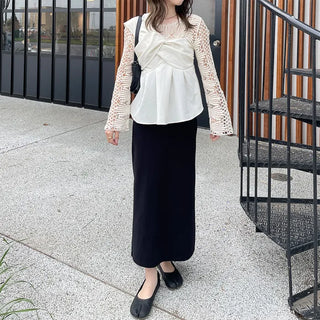 Twist Ribbon Camisole Blouse