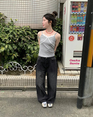 Ribbon ballemour point sneakers