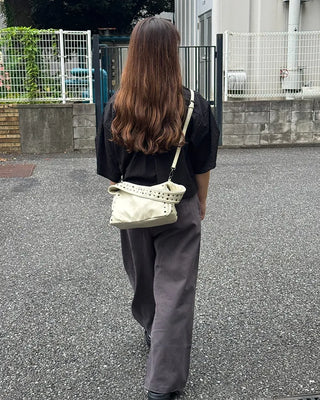 Stud Point Shoulder Bag
