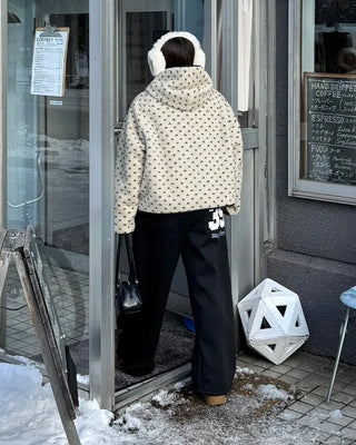 Sheepskin earmuffs
