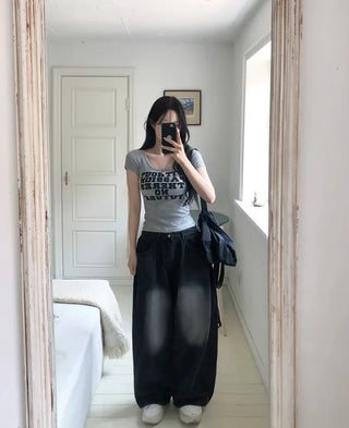 Slim Lifted Short-Sleeve T-Shirt