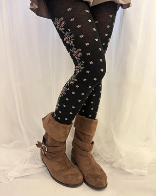 Ankle double belt 2-way suede boots